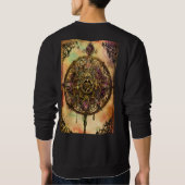 夢の霧パステル雑誌：クリエイティビティ2 スウェットシャツ (裏面)