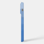 夢の青空グラデーション iPhoneケース (左側面)