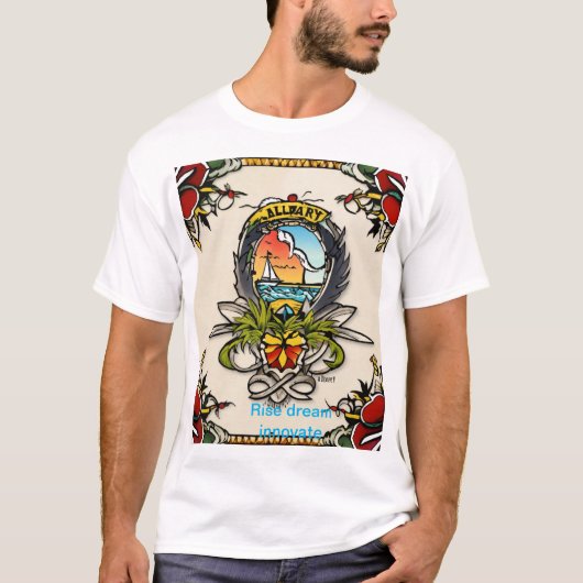 夢の革新を促す Tシャツ (正面)