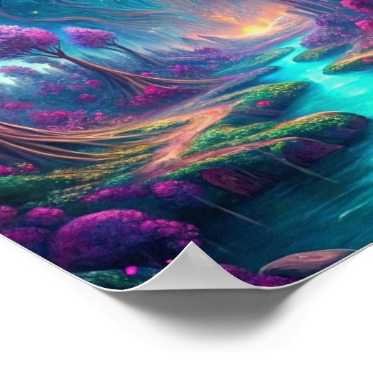 「夢の風景の囁き」 ポスター (角)