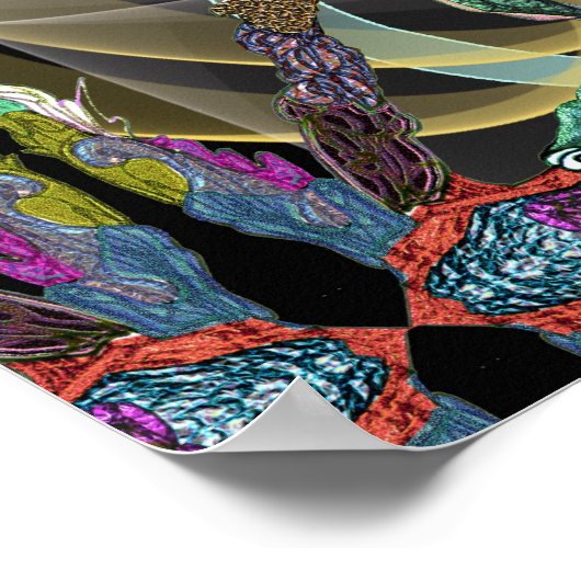 夢の風景1 ポスター (角)