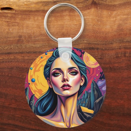 夢の風景 キーホルダー (正面)