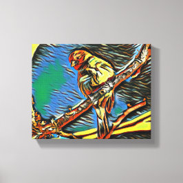 夢の飛行：鳥の動き キャンバスプリント