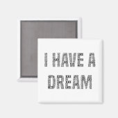 夢の黒人生活の問題を抱えている マグネット (正面/裏面)