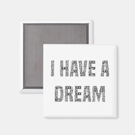 夢の黒人生活の問題を抱えている マグネット (正面/裏面)