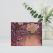 夢の3dアートの閾値 ポストカード (スタンド正面)