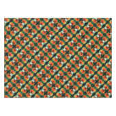 夢の《植物》百日草フラワー抽象芸術アートパターン テーブルクロス (正面(横))