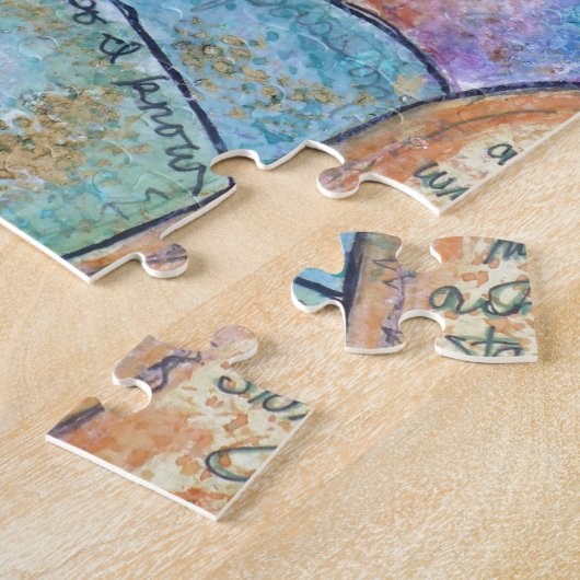 夢のHamsa ジグソーパズル (側面)