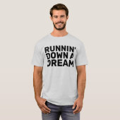 夢のTシャツティーをヴィンテージで走り落とす Tシャツ (正面フル)
