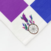 夢はあなたのハートが作る願いです! フリースBanket フリースブランケット (角)