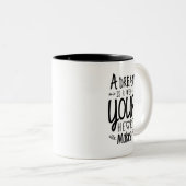 夢はあなたのハートが-シンデレラを作る願いです ツートーンマグカップ (正面右)