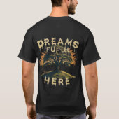 夢はここでTシャツ Tシャツ (裏面)
