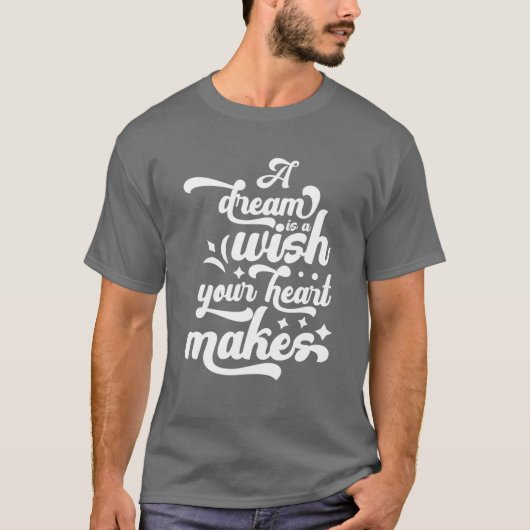 夢はハートの願い Tシャツ (正面)