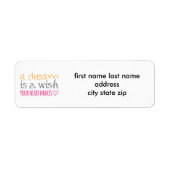 夢はハート ラベル (正面)