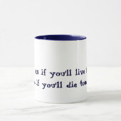 夢は住み、 マグカップ (中央)