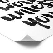 夢は働かないと働かない ポスター (角)