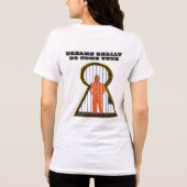夢は叶う  トライブレンドＴシャツ (裏面)