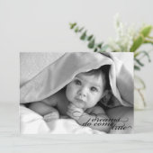 夢は叶う {出産のお知らせ} 案内状 (スタンド正面)