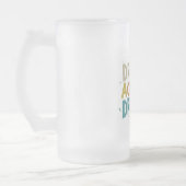 夢は夢を叶える」 フロストグラスビールジョッキ (左)