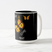 夢は実来行 ツートーンマグカップ (正面右)