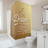 夢は意欲を起こさせますインスパイア シャワーカーテン (インサイチュ)