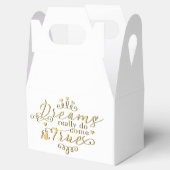 夢は本当に真の来金ゴールド型の好意ボックスを行う フェイバーボックス (オープン)