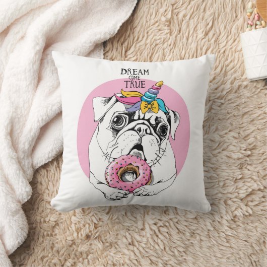 夢は本当を来ます クッション (ブランケット)