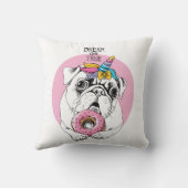 夢は本当を来ます クッション (裏面)