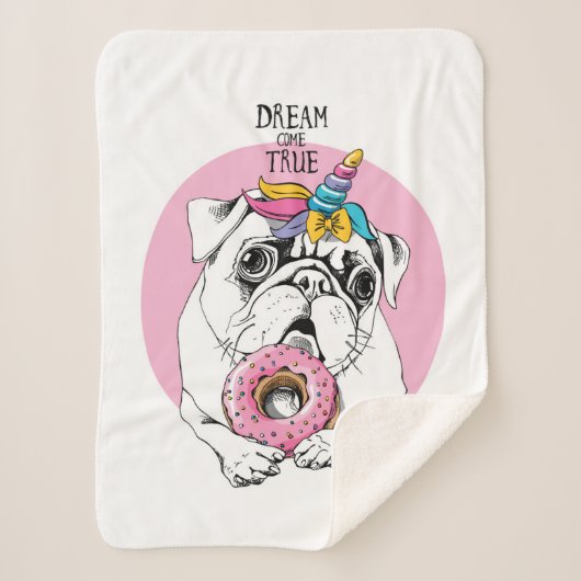 夢は本当を来ます シェルパブランケット (正面)