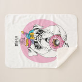 夢は本当を来ます シェルパブランケット (正面(横))