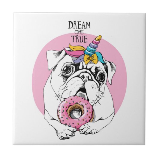 夢は本当を来ます タイル (正面)