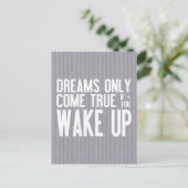 夢は本当を来ます ポストカード (スタンド正面)