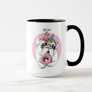 夢は本当を来ます マグカップ