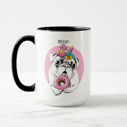 夢は本当を来ます マグカップ (左)