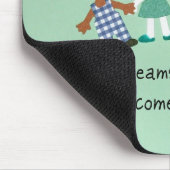 夢は本当来に叶う！ マウスパッド (コーナー)