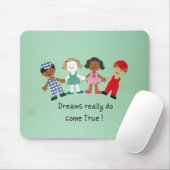 夢は本当来に叶う！ マウスパッド (マウス)