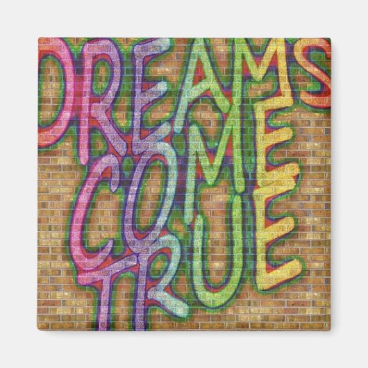 夢は来本当だ! マグネット (正面)