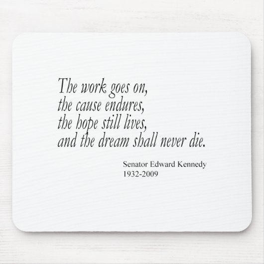 夢は決して…死にません マウスパッド (正面)