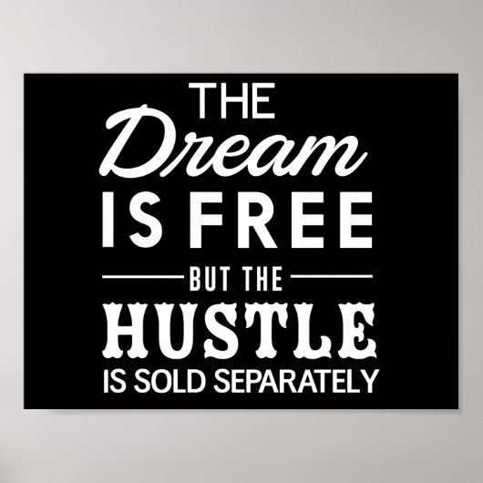 夢は無い ポスター (正面)