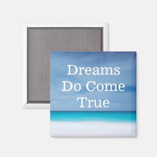 夢は真来の磁石をやる気を起こさせる使う マグネット (正面/裏面)