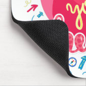 夢は真来実、感動的引用文 マウスパッド (コーナー)