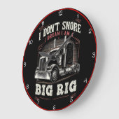 夢は私が大きなリグである ラージ壁時計 (傾斜)