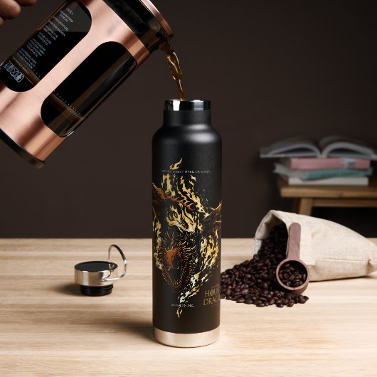 夢は私たちを王にしなかった。ドラゴンがやった。 ウォーターボトル (コーヒー)