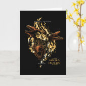 夢は私たちを王にしなかった。ドラゴンがやった。 カード (黄色い花)