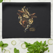 夢は私たちを王にしなかった。ドラゴンがやった。 キッチンタオル (折り畳み)