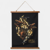 夢は私たちを王にしなかった。ドラゴンがやった。 吊り下げ型タペストリー (正面)