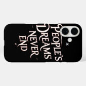 夢は終わらない - モチベーショナルアニメの名言 Case-Mate iPhoneケース (裏面 (横))