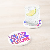 夢は統一された未来を描く コースター (側面)