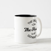 夢は自由である喧騒は別々に販売されている ツートーンマグカップ (正面右)