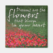 夢は花 マグネット (正面)